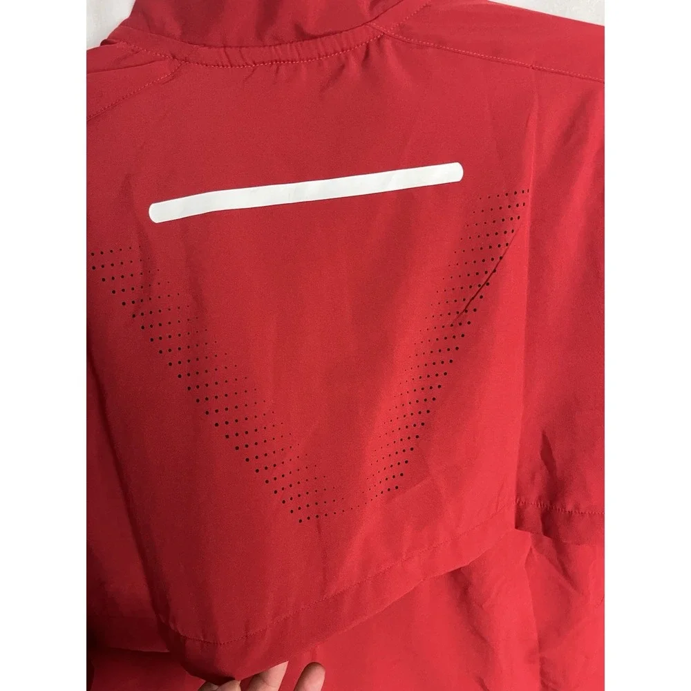 Adidas NC State Wolfpack Men's S AEROREADY Lightweight Vented Jacket Red
